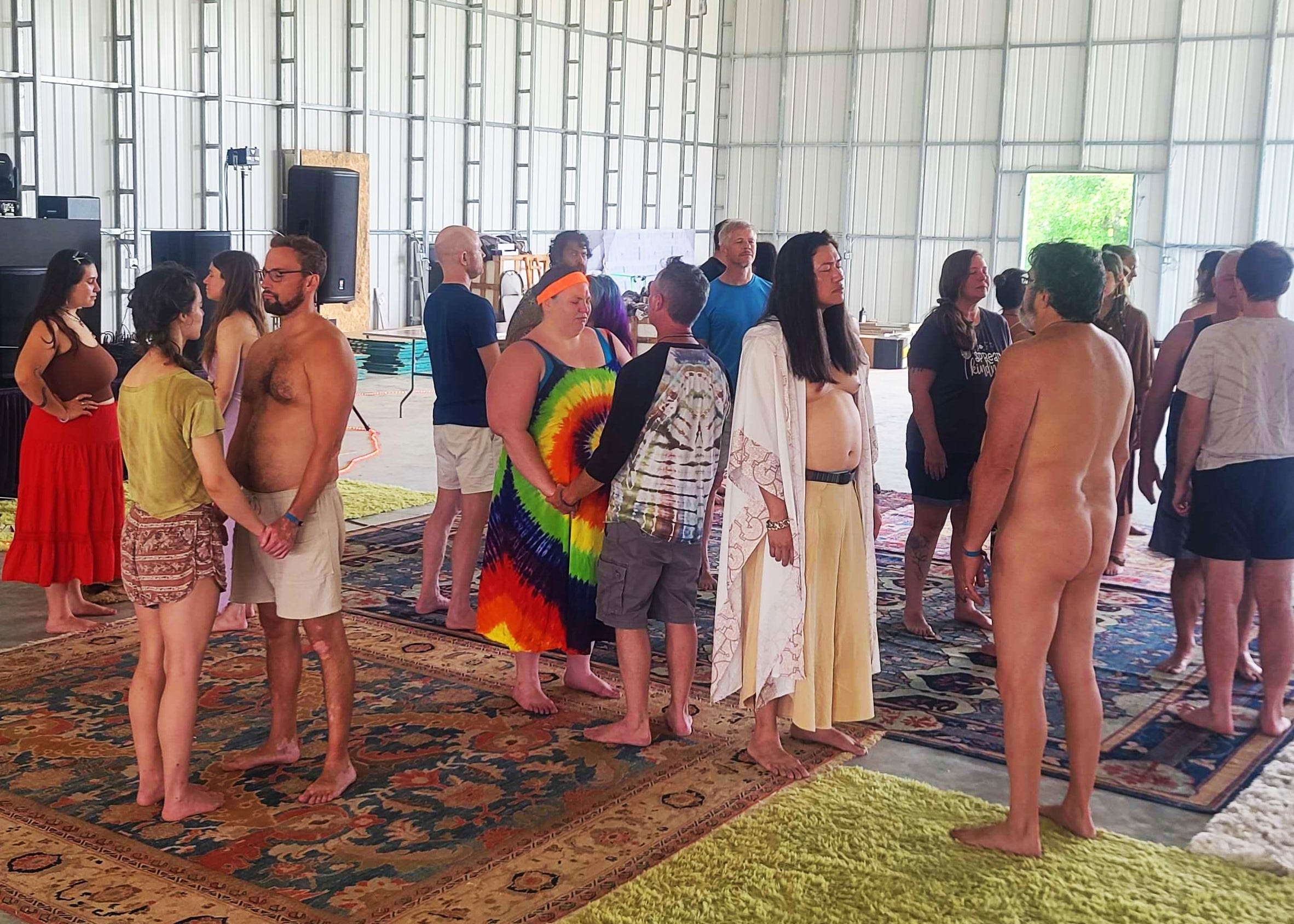 Going nude at Dragonfly Fest